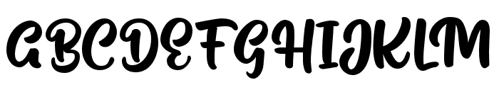 Parlley Font UPPERCASE