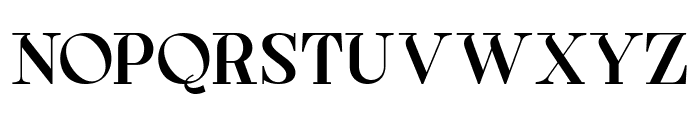 Paros Megical Font UPPERCASE