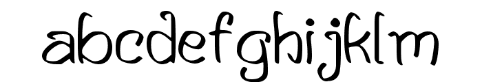 Parri Regular Font LOWERCASE