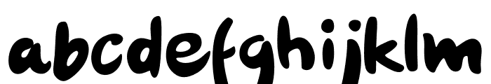 Parsley Brush Font LOWERCASE