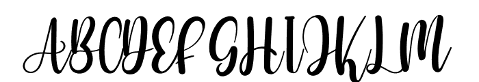 Particle Font UPPERCASE