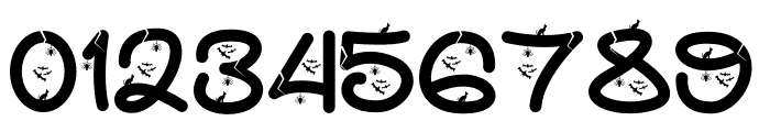 Partty Halloween Font OTHER CHARS