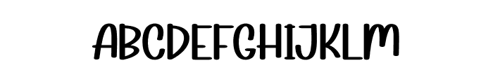 Party Chicken Font LOWERCASE