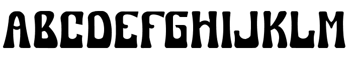 Party Club Regular Font LOWERCASE