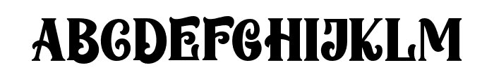 Party Dream Regular Font LOWERCASE