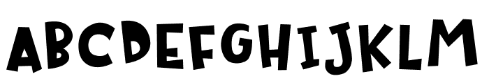 PartyTime Font LOWERCASE