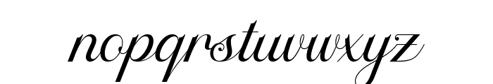 Pasdyna Font LOWERCASE