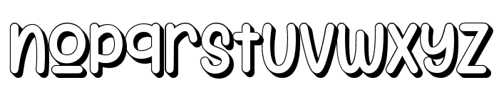 Pasefic Dream Shadow Font LOWERCASE