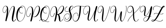 Pasneta Font UPPERCASE