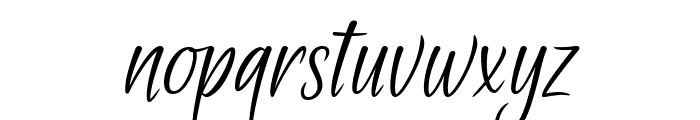 Passionate Message Font LOWERCASE