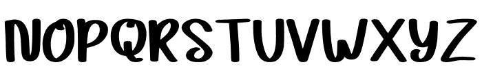 Pastel Basket Regular Font UPPERCASE