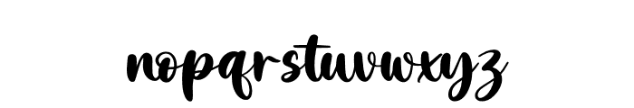 Pasteliven Font LOWERCASE