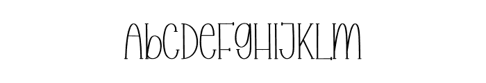 Pastry Dough Font UPPERCASE