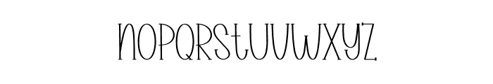Pastry Dough Font LOWERCASE