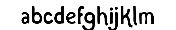 Patahola Thin Font LOWERCASE