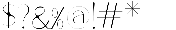 PatentedRamesh-Regular Font OTHER CHARS