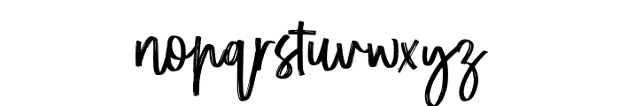 Pathway Artistry Font LOWERCASE