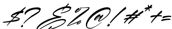 Patrena Rolane Italic Font OTHER CHARS