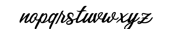 Patriast Font LOWERCASE