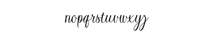 Patrice Seraya Regular Font LOWERCASE