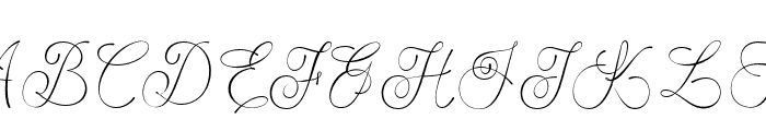 PatriceSeraya-Regular Font UPPERCASE
