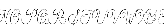 PatriceSeraya-Regular Font UPPERCASE