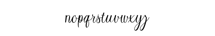 PatriceSeraya-Regular Font LOWERCASE