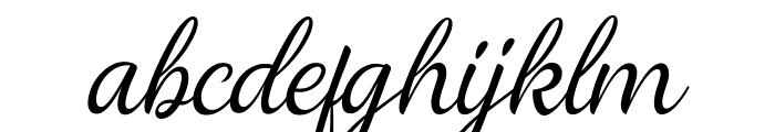 Patricks Script Font LOWERCASE