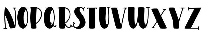 Patternistic-Regular Font UPPERCASE