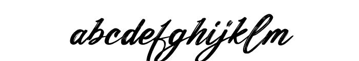 Patterson Southern Italic Font LOWERCASE