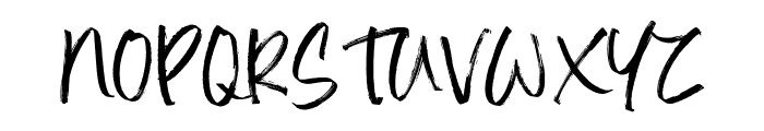 Pattie Jayden Font UPPERCASE