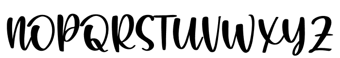 Pattinson Font UPPERCASE