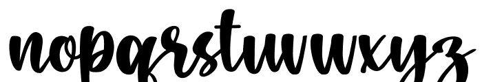 Pattinson Font LOWERCASE