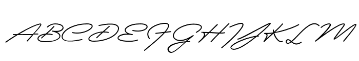 Patton Regular Font UPPERCASE