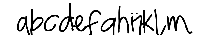 Patyfont Font LOWERCASE