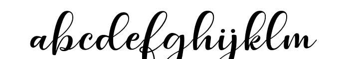 PaulEpworth Font LOWERCASE