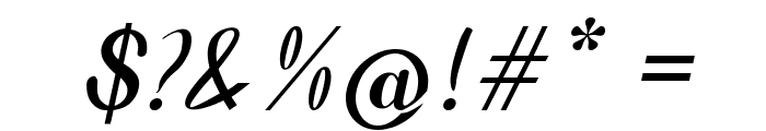 Paulo Pacito Italic Italic Font OTHER CHARS