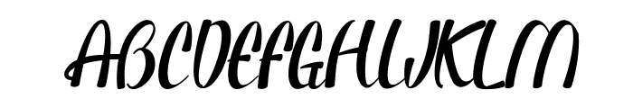 Paulo Pacito Italic Italic Font UPPERCASE