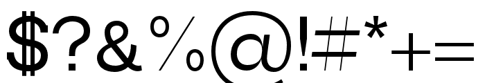 Paulose-Regular Font OTHER CHARS