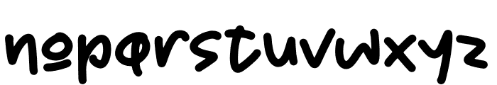 Paultine Groovy Font LOWERCASE