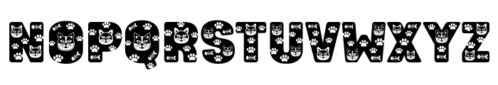 Paw Cad Font LOWERCASE
