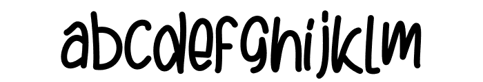 Paw Fighter Regular Font LOWERCASE