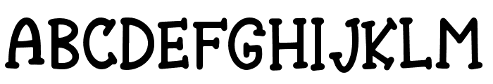 Pawsitive-Serif Font UPPERCASE