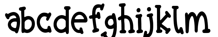Pawsitive-Serif Font LOWERCASE