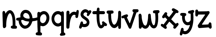 Pawsitive-Serif Font LOWERCASE