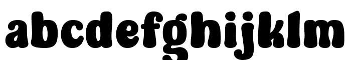 Peace Bright Font LOWERCASE