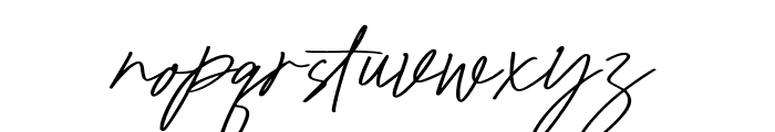 PeacefulHarmonySignature-Regula Font LOWERCASE