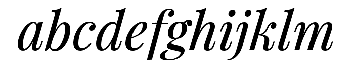Peach Classy Italic Font LOWERCASE