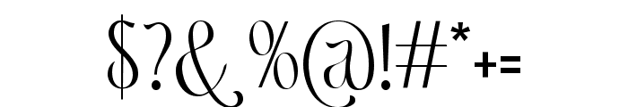 Peachy Fantasy Regular Font OTHER CHARS