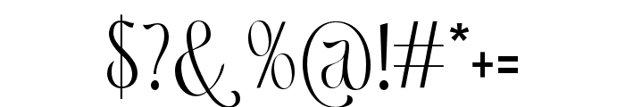 PeachyFantasy-Regular Font OTHER CHARS